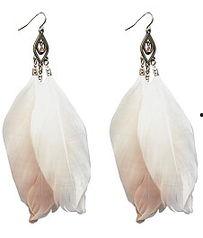 羽毛耳环花絮